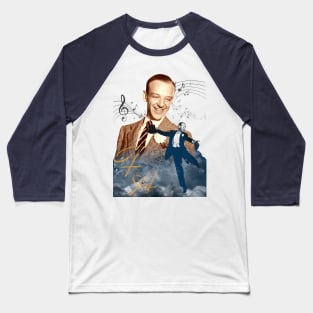 Astaire, The Greatest Dancing Man Baseball T-Shirt